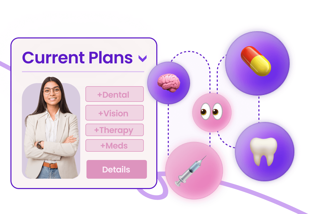 Access and management of all insurance plans easily in one central hub with Alyve Health.